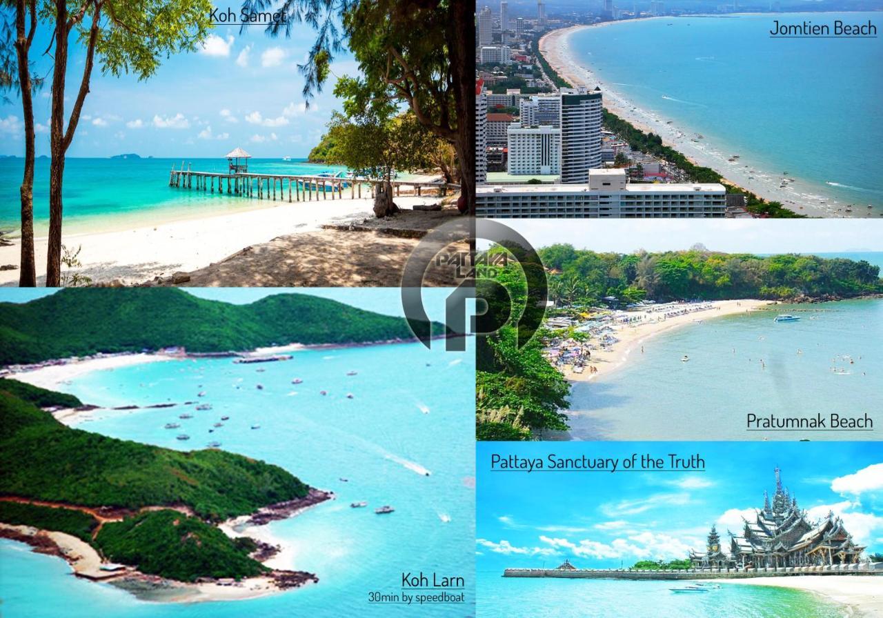 Potterland Luxury Pool Villa Pattaya Walking Street 6 Bedrooms エクステリア 写真